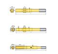 Хвостовик аналог Atlas Copco COP 131E, COP 131EB, COP 738, COP A15