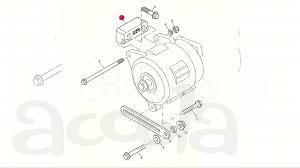 T418352 Кронштейн генератора (Alternator bracket)